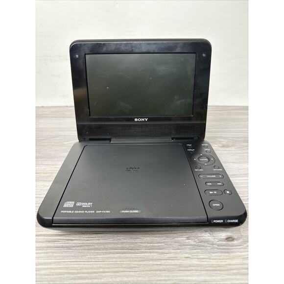 Sony DVP-FX780 Portable DVD Player with Screen (7") UNTESTED NO CHARGER - Picture 1 of 10